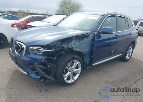 2020 BMW X3 xDrive30I from USA, damaged, VIN 5UXTY5C0XLLE57966